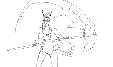镰刀少女 by Goupe 2026/5/24